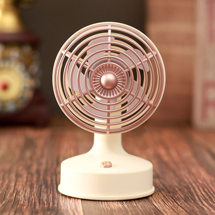 Retro Desktop USB Charging Piccolo Ventilatore 90 gradi Angolo regolabile Ventilatore Retro Desktop USB Charging Piccolo Ventilatore 90 gradi Angolo regolabile Ventilatore